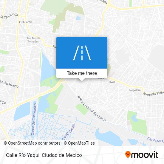Calle Río Yaqui map