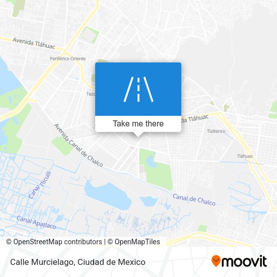 Calle Murcielago map