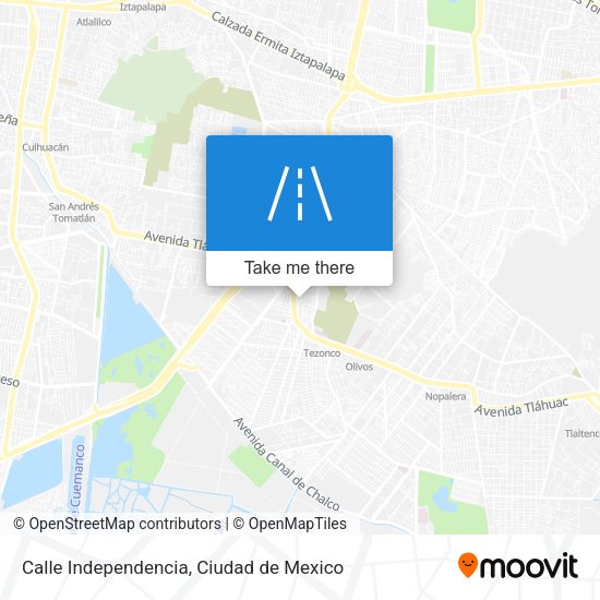 Calle Independencia map