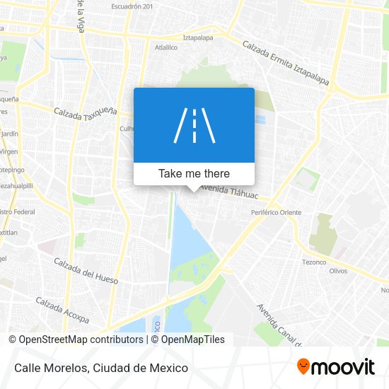 Calle Morelos map