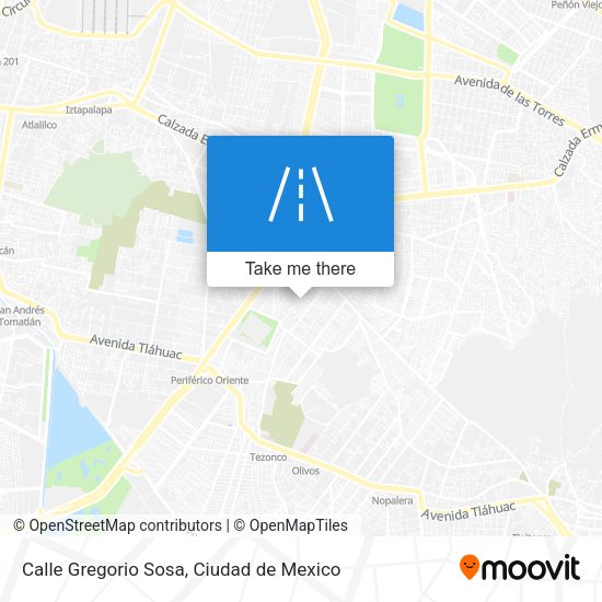Calle Gregorio Sosa map