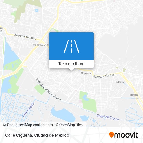 Mapa de Calle Cigueña
