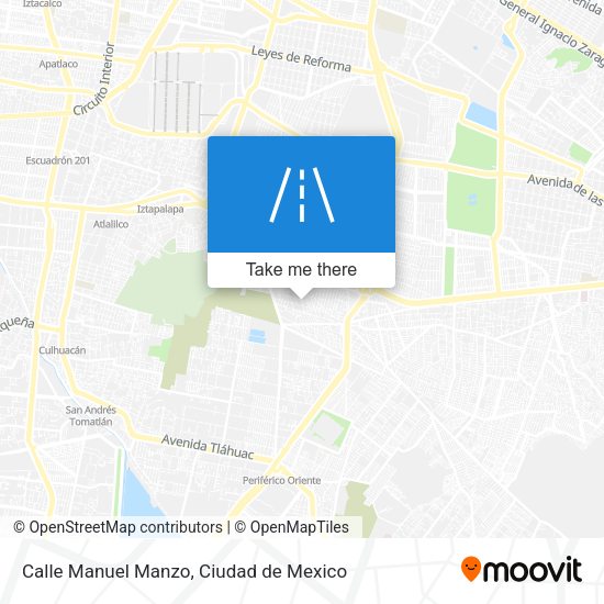 Calle Manuel Manzo map