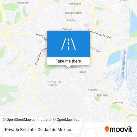 Privada Brillante map