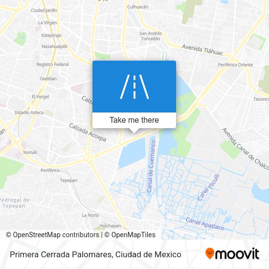Primera Cerrada Palomares map