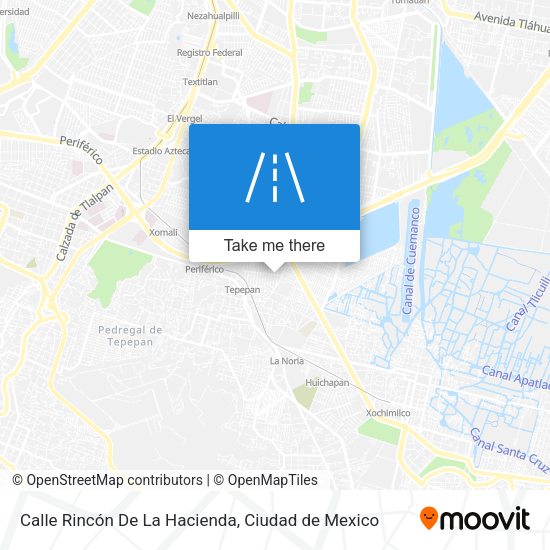 Calle Rincón De La Hacienda map