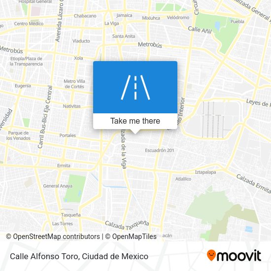 Calle Alfonso Toro map