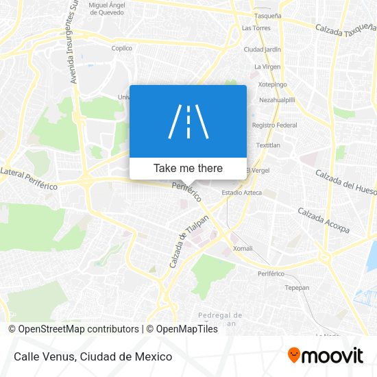 Mapa de Calle Venus