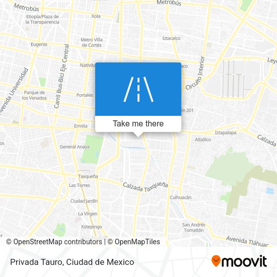 Mapa de Privada Tauro