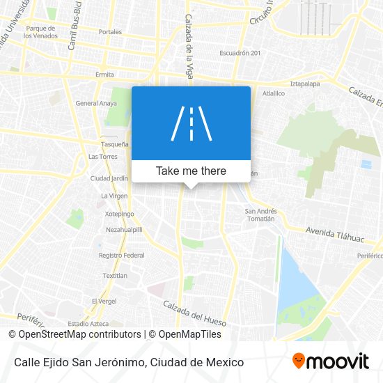 Calle Ejido San Jerónimo map