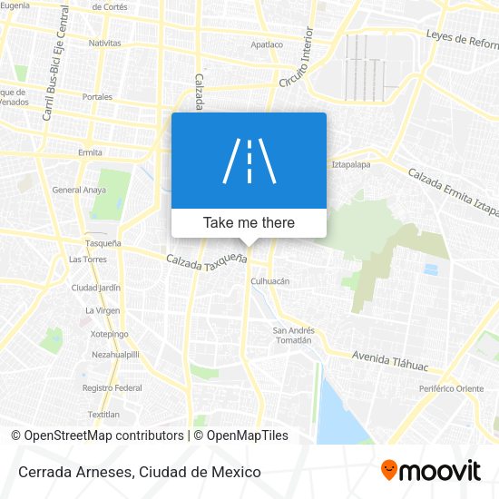 Mapa de Cerrada Arneses