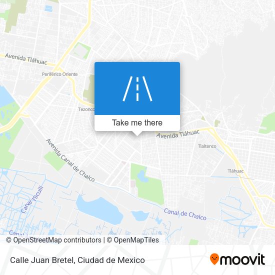 Calle Juan Bretel map