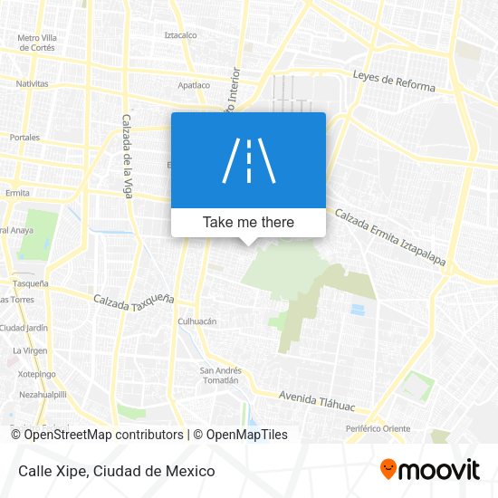 Mapa de Calle Xipe
