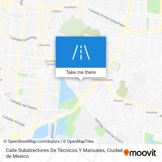 Calle Subdirectores De Técnicos Y Manuales map