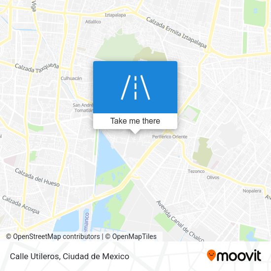Calle Utileros map