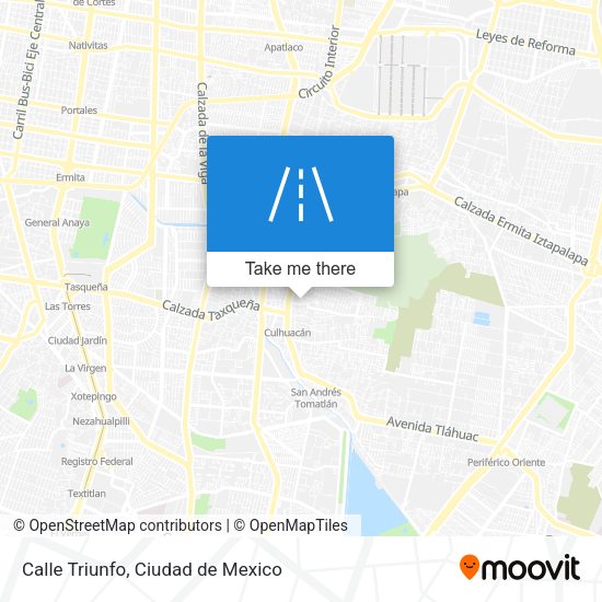 Mapa de Calle Triunfo