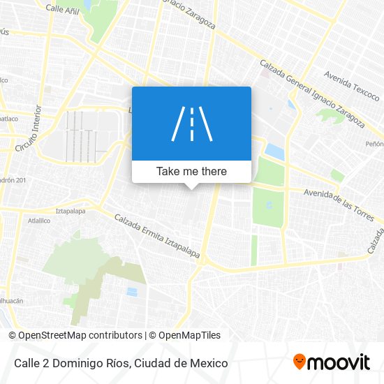 Calle 2 Dominigo Ríos map