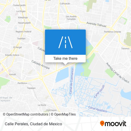 Mapa de Calle Perales