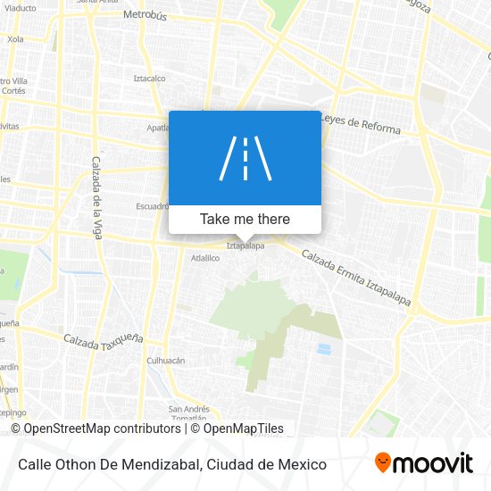 Calle Othon De Mendizabal map