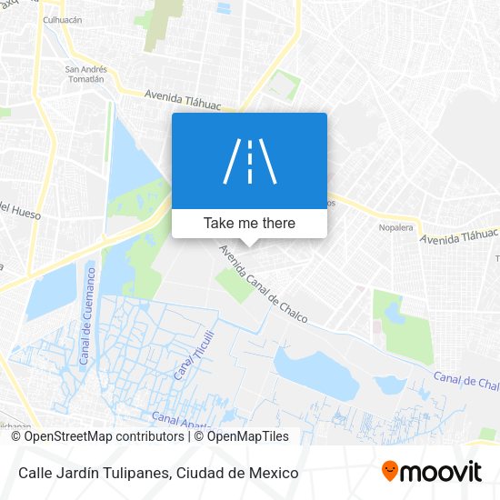 Calle Jardín Tulipanes map