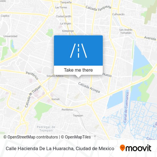 Calle Hacienda De La Huaracha map