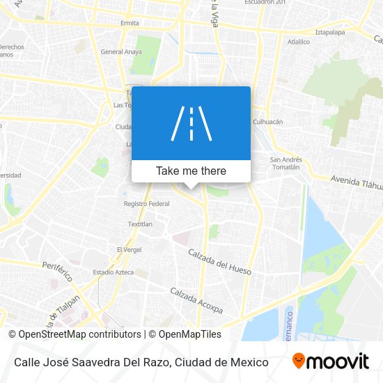 Mapa de Calle José Saavedra Del Razo