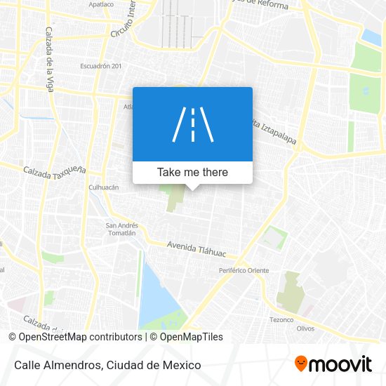 Calle Almendros map