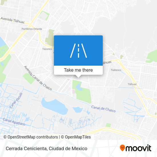 Cerrada Cenicienta map