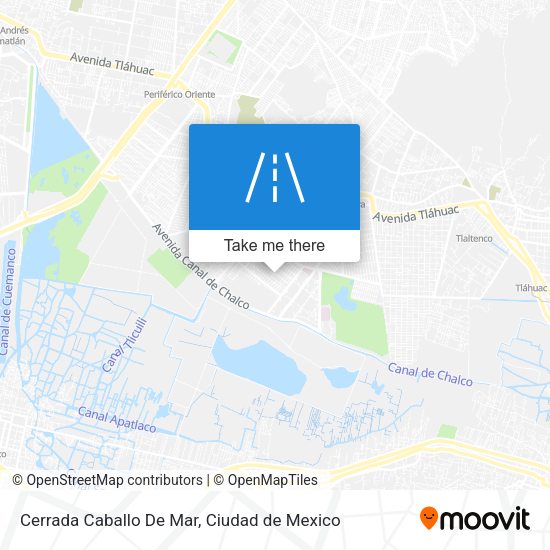 Mapa de Cerrada Caballo De Mar
