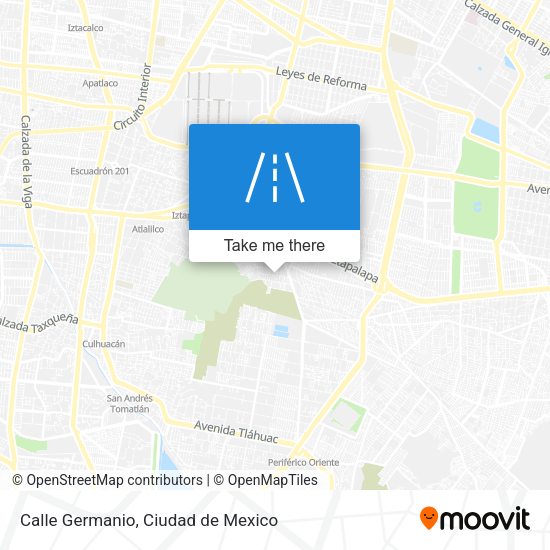 Mapa de Calle Germanio