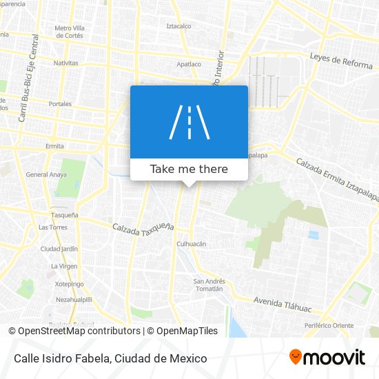 Mapa de Calle Isidro Fabela