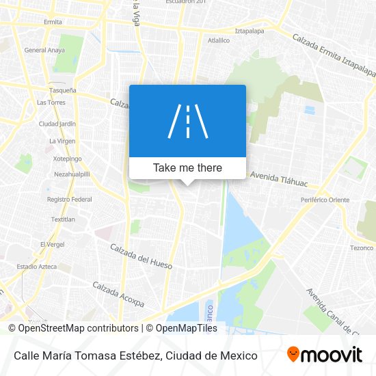 Calle María Tomasa Estébez map
