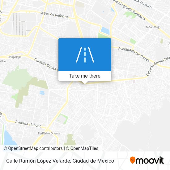 Mapa de Calle Ramón López Velarde