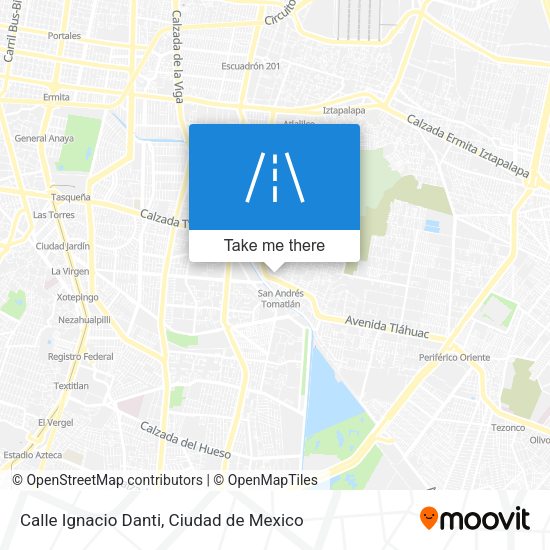 Calle Ignacio Danti map