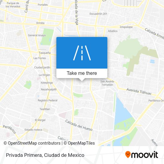 Mapa de Privada Primera
