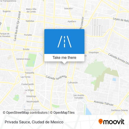 Privada Sauce map