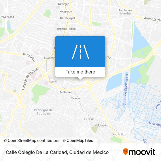 Calle Colegio De La Caridad map