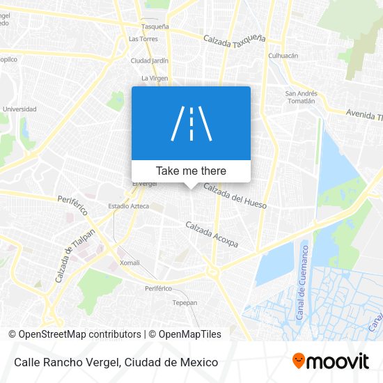 Calle Rancho Vergel map