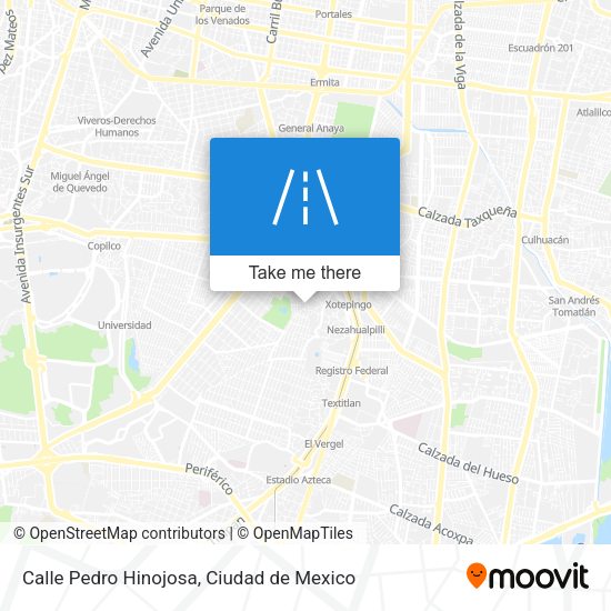 Calle Pedro Hinojosa map