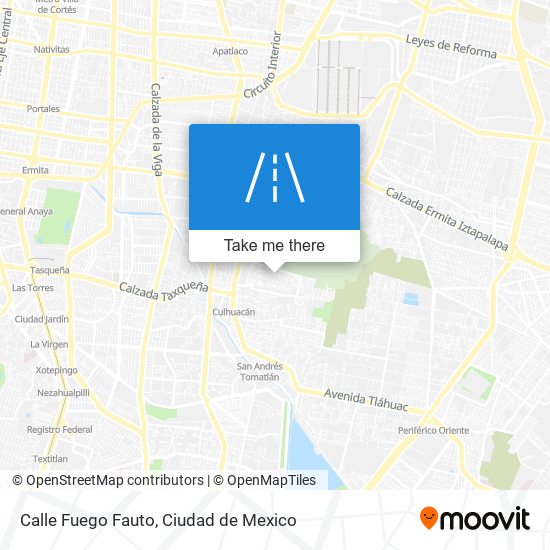 Calle Fuego Fauto map