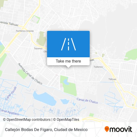 Mapa de Callejón Bodas De Fígaro