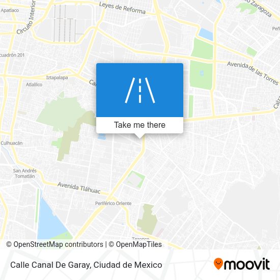 Calle Canal De Garay map