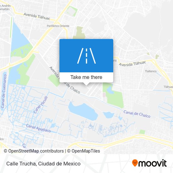 Calle Trucha map