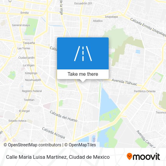 Mapa de Calle María Luisa Martínez