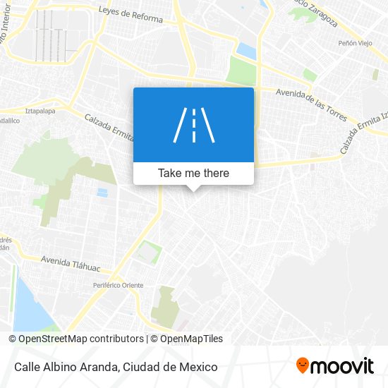 Calle Albino Aranda map