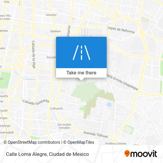 Calle Loma Alegre map