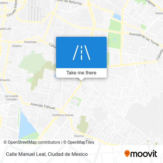 Calle Manuel Leal map