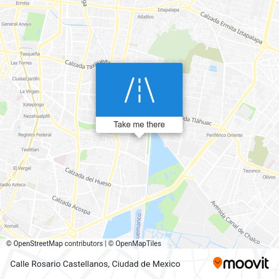 Mapa de Calle Rosario Castellanos