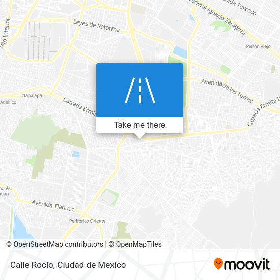 Calle Rocío map