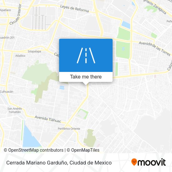 Cerrada Mariano Garduño map